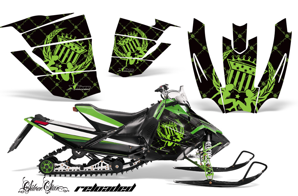 Arctic Cat Sno Pro Graphics Kit Reloaded GB